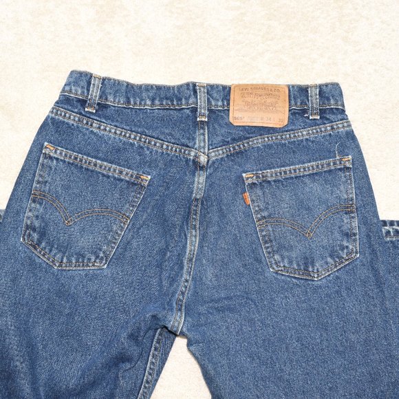 Levi's 505 34 x 30 Regular Fit Straight Leg - Picture 7 of 8